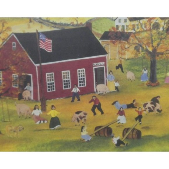 Will Moses "Pigs on the Loose" Limited Edition Pencil Signed Print Framed - Picture 4 of 10